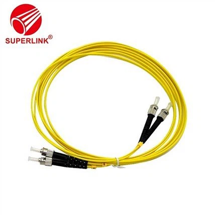 이중 단일 모드 광섬유 패치 코드 ST-ST