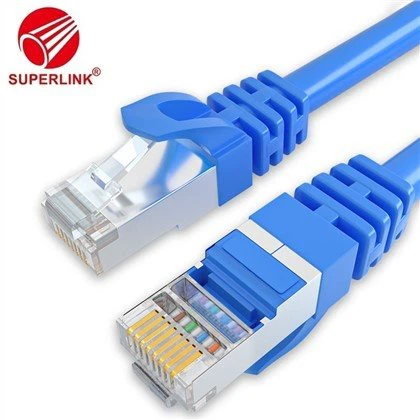 통신 케이블 접속 코드 RJ45 단일 실드 FTP CAT5E